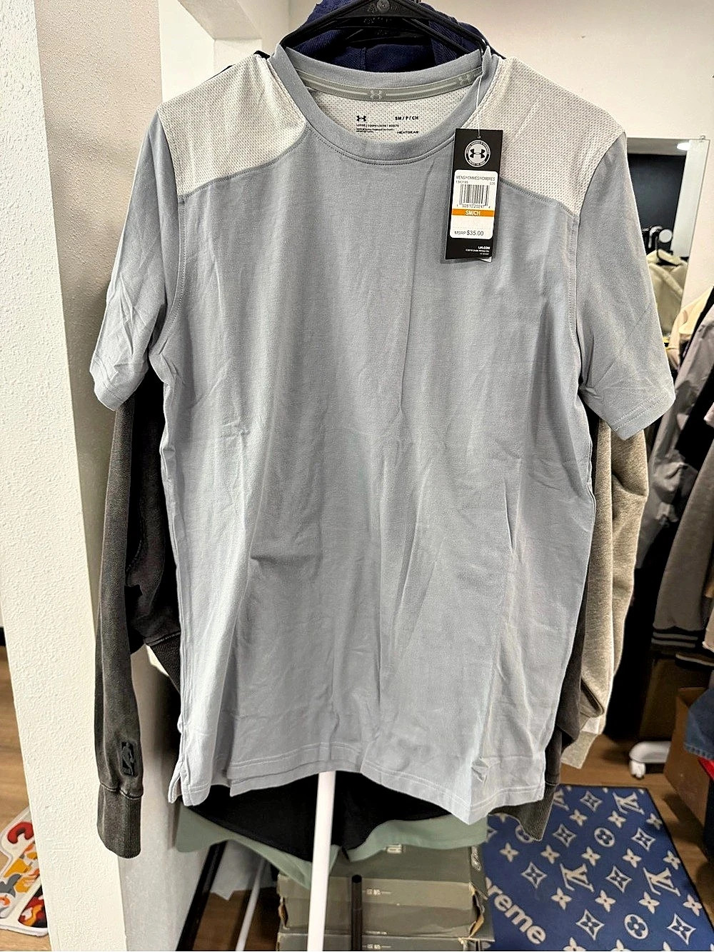 Under Armour HeatGear Gray Men's Size Medium NWT